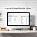 Creative Business Finance Dashboard & Annual Budget System