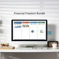 Financial Freedom Bundle — 4 Spreadsheets